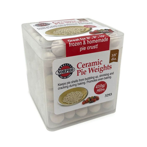 Norpro Ceramic Pie Weights with Storage Case