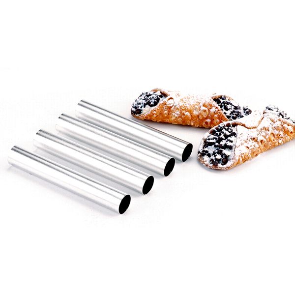 Norpro Stainless Steel Cannoli Forms, 5.75-Inch, Set of 4