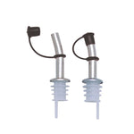 Norpro Metal Bottle Pourers For Wine and Liquor Bottles, Set of 2