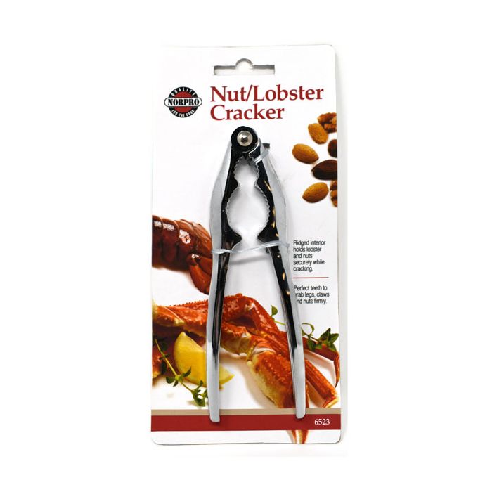 Norpro Lobster and Nut Cracker, Silver