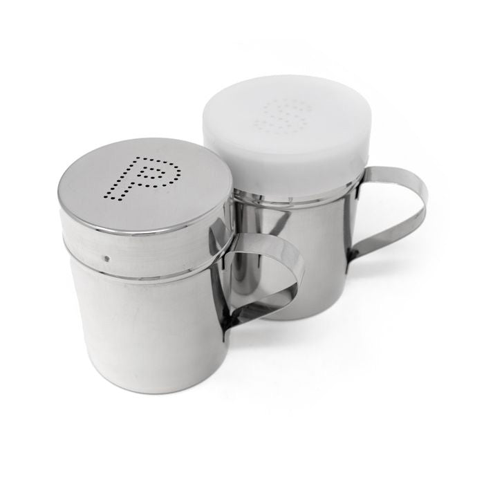 Norpro Stainless Steel Salt and Pepper Shaker Set with Covers