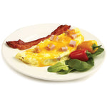 Norpro Silicone Microwave 2 Egg Omelet Maker, Red