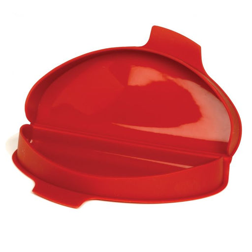 Norpro Silicone Microwave 2 Egg Omelet Maker, Red