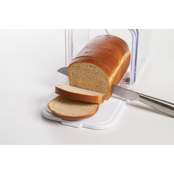Progressive Prepworks ProKeeper Bread Storage Container With Air Vent, Clear
