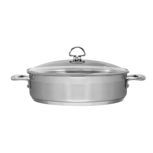 Chantal Induction 21 Sauteuse with Glass Lid, 5 Quart