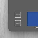 Escali Stela Solar USB Kitchen Scale with Backlight, 15 lb. Capacity, Grey