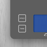 Escali Stela Solar USB Kitchen Scale with Backlight, 15 lb. Capacity, Grey