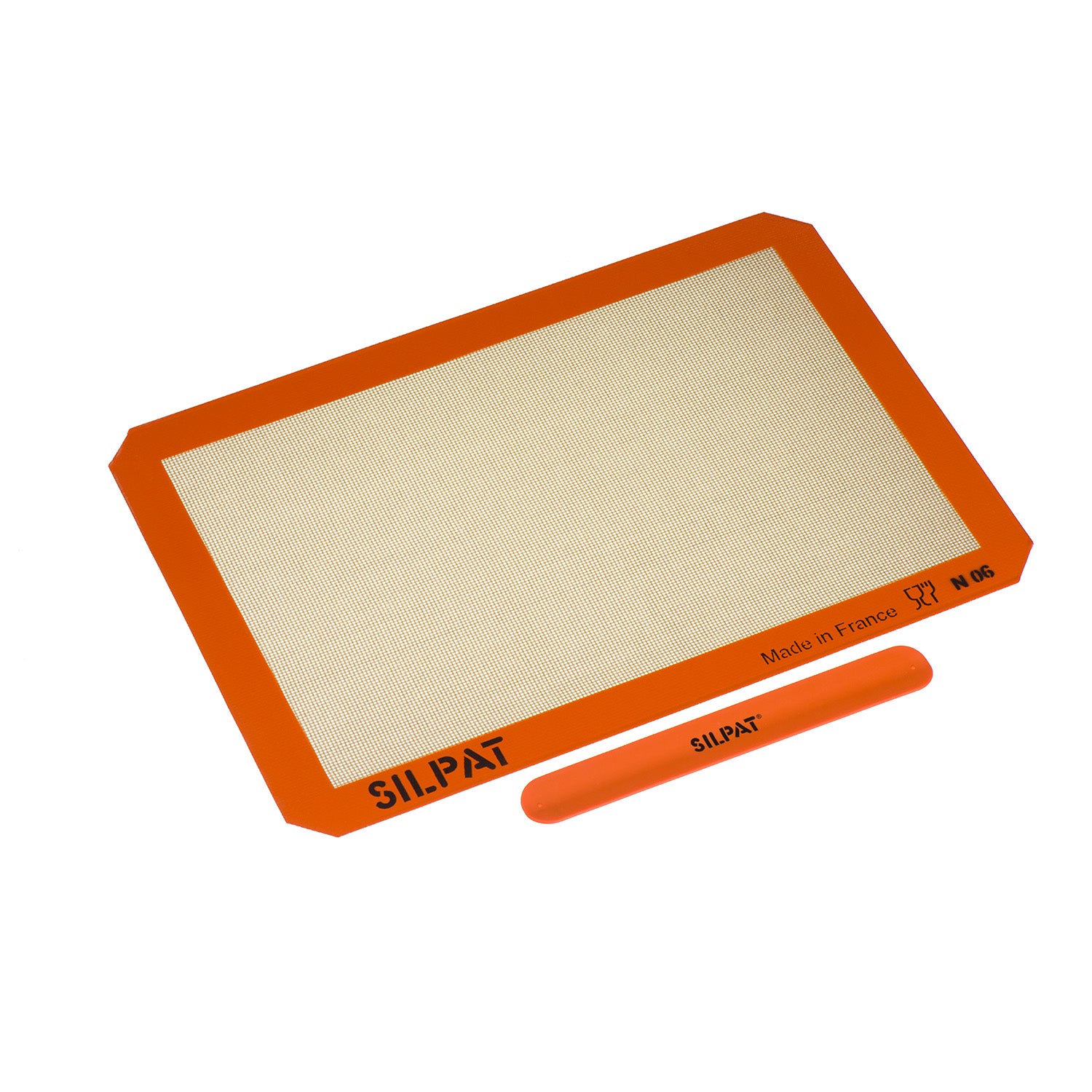 Silpat Premium Non-Stick Half Sheet Size Silicone Baking Mat w/Storage Band, 11-5/8 x 16-1/2