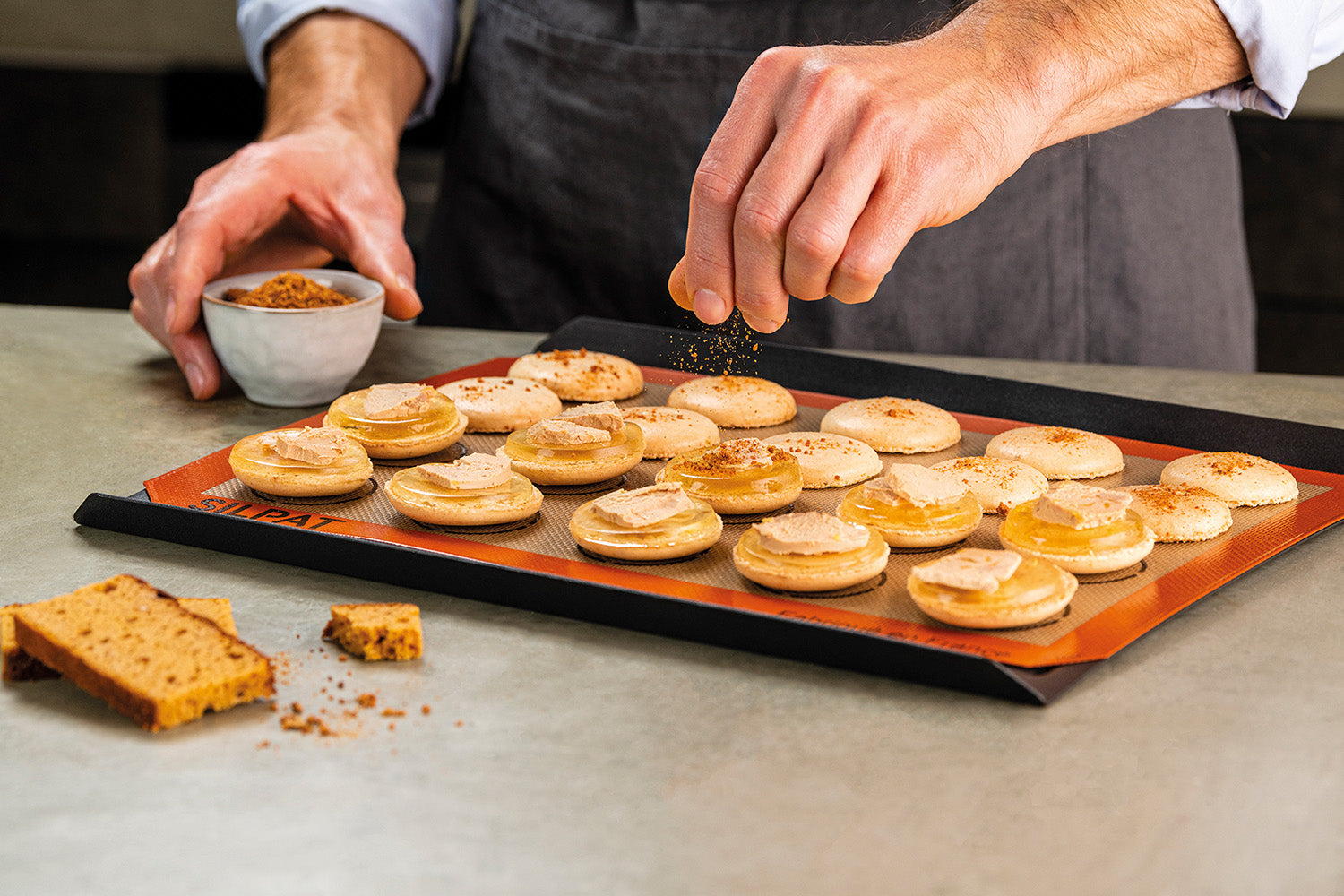 Silpat Perfect Macaron Non-Stick Silicone Baking Mat, 11-5/8" x 16-1/2"