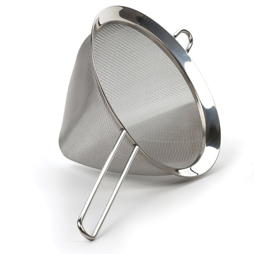 RSVP Endurance 18/8 Stainless Steel Conical Strainer, 8 Inch