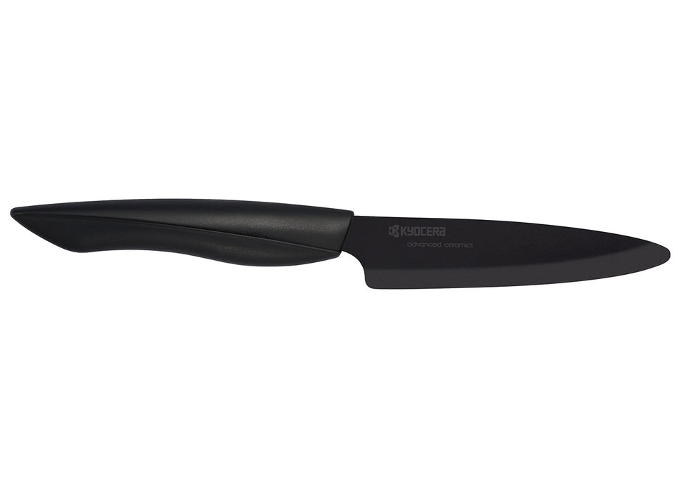 Kyocera Innovation Series 4.5" Utility Knife w/Soft Grip Handle, Black Blade