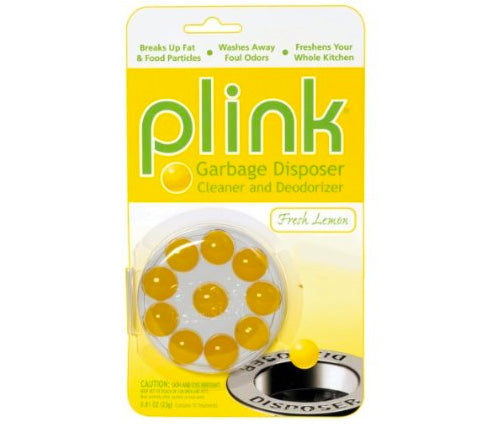 Plink Lemon Scent Garbage Disposal Sink Cleaner Deodorizer