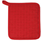 MU Kitchen Cotton Silicone Potholder - Pepper Red