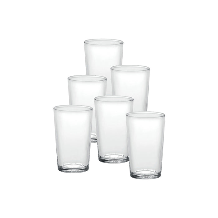 Duralex Unie Made in France Glass Tumbler, Set of 6