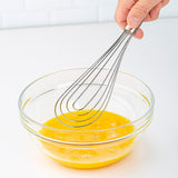 Progressive 10" Flat Whisk – Stainless Steel Whisk for Sauces and Gravies